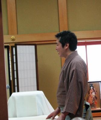 そんで、明日は「読経の庭」。14時から15時。：画像