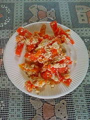 しらあえ　と　ごまよごし：画像